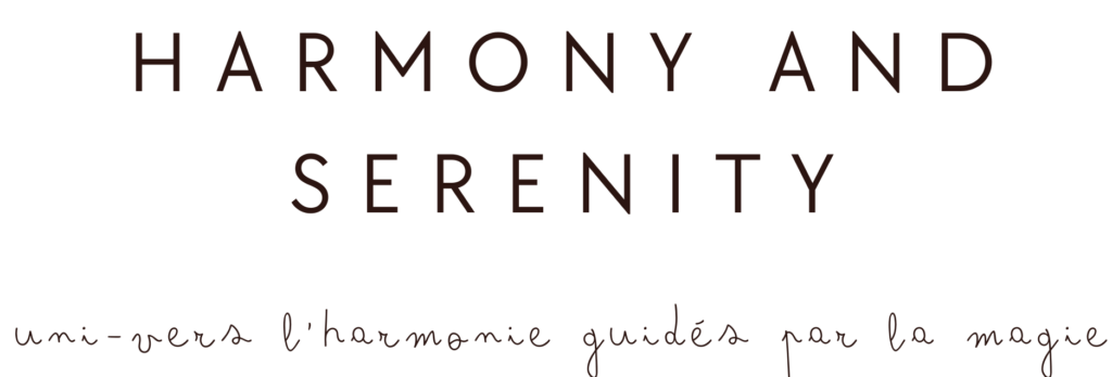 Logo secondaire de Harmony and Serenity - Uni-Vers l'Harmonie guidés par la magie